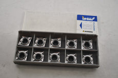 Pack of 10 NEW Iscar CCGT 432-AF IC20 Carbide Turning Inserts Aluminum