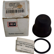 NEW Eaton Cutler Hammer 10250TA3 Rubber Boot Black Extended Pushbutton 30.5mm