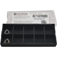 Pack of 2 NEW Allied Machine & Engineering OP-05T308-2P Carbide Drill Inserts