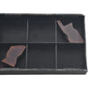 Pack of 5 NEW Horizon HTN WF020911 01 323 Carbide Grooving Inserts