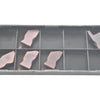 Pack of 5 NEW Horizon HTN WF020911 01 323 Carbide Grooving Inserts