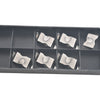 Pack of 6 NEW Horizon HTN WF052115 02 323AL Carbide Grooving Inserts