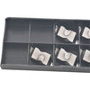 Pack of 6 NEW Horizon HTN WF052115 02 323AL Carbide Grooving Inserts