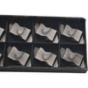 Pack of 10 NEW Horizon HTN WF052115 01 323AL Carbide Grooving Inserts