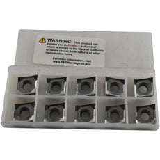 Pack of 10 NEW Vargus CCGT431FN-AR V12K Carbide Turning Inserts