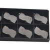 Pack of 9 NEW Horizon HTN WF072419 03 C23 Carbide Grooving Inserts