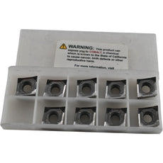 Pack of 9 NEW Vargus CCGT431FN-AR V12K Carbide Turning Inserts