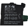 NEW Eaton M22-K10 1NO Auxiliary Contact Block 6A 500V RMQ-Titan