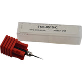 NEW Q-Mark TM3-0515-C M3 CMM Stylus 0.5mm Carbide Ball Stepped Stem 15mm Length