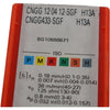 NEW Pack of 10 Sandvik CNGG 12 04 12-SGF H13A Carbide Inserts CNGG433SGF Uncoated