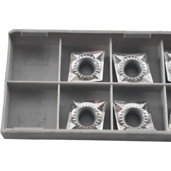 NEW Pack 8 Iscar CCGT 432-AF IC20 Carbide Inserts CCGT Indexable Turni ...