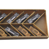 NEW Pack 9 Iscar GRIP 6008Y IC808 Carbide Inserts GRIP6008Y Parting Grooving Tool