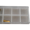 Pack of 5 NEW Widia 506101 M40 Carbide Insert Ranger Face Groove 1/8