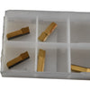 Pack of 5 NEW Widia 506101 M40 Carbide Insert Ranger Face Groove 1/8
