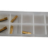Pack of 5 NEW Widia 506101 M40 Carbide Insert Ranger Face Groove 1/8
