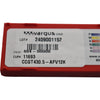 Pack of 7 NEW Vargus CCGT4305AF V12K Carbide Inserts 0.2mm Radius
