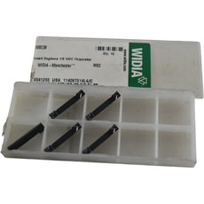 Pack of 5 NEW Widia 508238 M93 Carbide Insert Dogbone 1/8 WOC Chipmaker