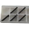 Pack of 5 NEW Widia 508238 M93 Carbide Insert Dogbone 1/8 WOC Chipmaker