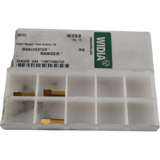 Pack of 3 NEW Widia 506101 Carbide Insert Ranger Face Groove 1/8 WOC M40
