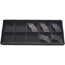 Pack of 5 NEW Horizon HGD 3062LK DE323F Carbide Grooving Inserts 3mm Left Hand