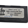 Pack of 5 NEW Horizon HGD 3062LK DE323F Carbide Grooving Inserts 3mm Left Hand