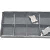 Pack of 2 NEW Horizon HGP 3094R C23 Carbide Grooving Inserts 3mm Right Hand