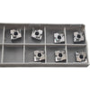 Pack of 7 NEW Iscar CNGG 330 F3N P IC20 Carbide Inserts Aluminum Positive