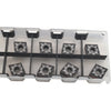 Pack of 8 NEW Iscar CNMG 331 F3M IC6025 Carbide Inserts Turning 0.4mm Radius