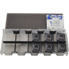 Pack of 6 NEW Iscar CNGG 430PP IC907 Carbide Inserts Turning 0.0mm Radius