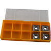 Pack of 4 NEW Mitsubishi CNGG120408MJ HTI10 Carbide Inserts Turning 0.8mmR