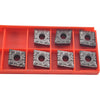 Pack of 7 NEW Sandvik CNMG 12 04 04PF 5015 Carbide Inserts Turning 0.4mmR