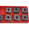 Pack of 7 NEW Sandvik CNMG 12 04 04PF 5015 Carbide Inserts Turning 0.4mmR