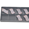 Pack of 6 NEW Horizon HG 3020R 323 Carbide Grooving Inserts 3mm Right Hand