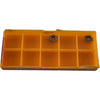 Pack of 2 NEW Mitsubishi GPGT070204U2 TF15 Carbide Inserts 0.4mm Radius Alum
