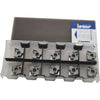 Pack of 10 NEW Iscar CNGG 331 F3N P IC20 Carbide Inserts Aluminum Positive