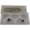 Pack of 2 NEW Ultra-Dex CCMT 21.51CX1 HP250 Carbide Inserts 0.4mm Radius