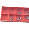 Pack of 5 NEW Vargus DCGT2151AF V12K Carbide Inserts 0.4mm Radius Aluminum