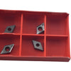 Pack of 5 NEW Vargus DCGT2151AF V12K Carbide Inserts 0.4mm Radius Aluminum