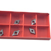 Pack of 5 NEW Vargus DCGT2151AF V12K Carbide Inserts 0.4mm Radius Aluminum