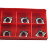 Pack of 10 NEW Vargus CCGT32505AF V12K Carbide Inserts 0.2mm Radius Aluminum