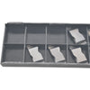 Pack of 6 NEW Horizon HTN WF072006 04 C23 Carbide Inserts 0.4mm Radius