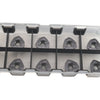 Pack of 10 NEW Iscar FFWOMT060212TM IC908 Carbide Milling Inserts 1.2mmR