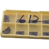 Pack of 10 NEW Mitsubishi AOMT123604PEERM VP15TF Carbide Milling Inserts 0.4mmR