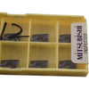Pack of 10 NEW Mitsubishi AOMT123604PEERM VP15TF Carbide Milling Inserts 0.4mmR