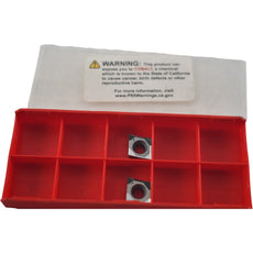 Pack of 2 NEW Vargus CCGT392.5-0.5-AF V12K Carbide Inserts Aluminum