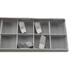 Pack of 4 NEW Iscar GIPA 6.00-0.40 IC20 Carbide Grooving Inserts Uncoated