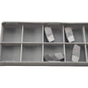 Pack of 4 NEW Iscar GIPA 6.00-0.40 IC20 Carbide Grooving Inserts Uncoated