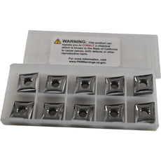 Pack of 10 NEW Vargus CNGP431FN-EXK V25K Carbide Turning Inserts
