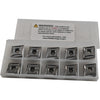 Pack of 10 NEW Vargus CNGP431FN-EXK V25K Carbide Turning Inserts