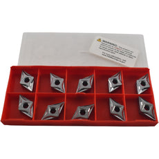 Pack of 10 NEW Vargus DNGP431FN-EXK V25K Carbide Turning Inserts